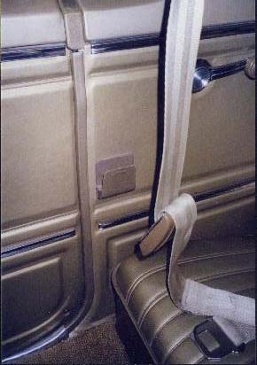 1967 Camaro Shoulder Harness Receiver Clip 1967 Camaro Shoulder Harness clip