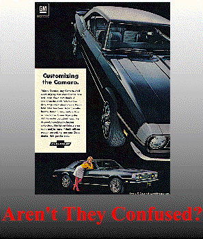 1968 Camaro Ad 1968 Ad
