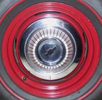 1967 base hubcap
Photo: Daniel Coffman 1967 base hubcap